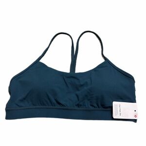 NWT Lululemon Flow Y Bra *Nulu A-C Cups (Indochine Blue) Size 12